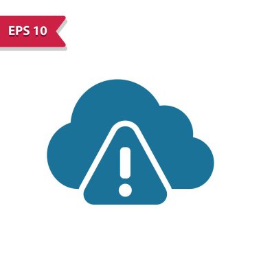 Uyarı simgesi. Düz dizayn. vektör illüstrasyonu.