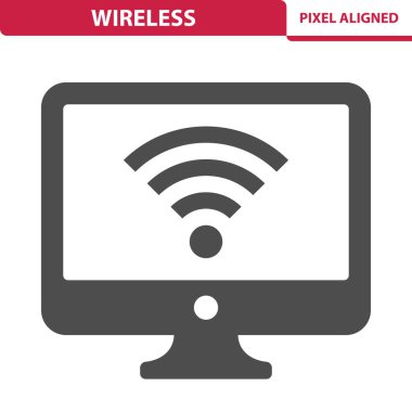 Kablosuz Simge - EPS 10 vektör simgesi