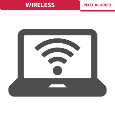 Kablosuz Simge - EPS 10 vektör simgesi