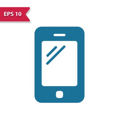 Cep Telefonu, Akıllı Telefon Simgesi - EPS 10 vektör simgesi