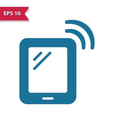 Tablet Simgesi - EPS 10 vektör simgesi