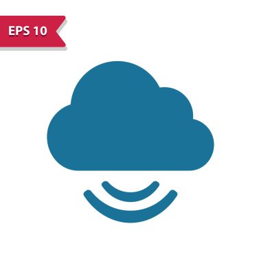 Bulut, Bulut Hesaplama Simgesi - EPS 10 vektör simgesi