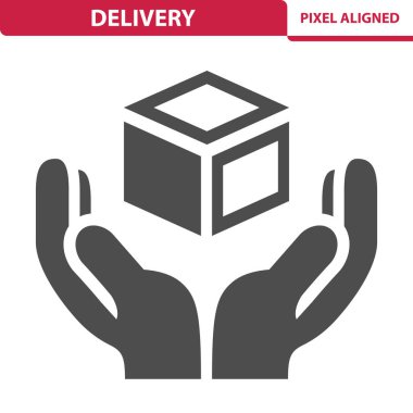 Teslimat Simgesi - EPS 10 vektör simgesi