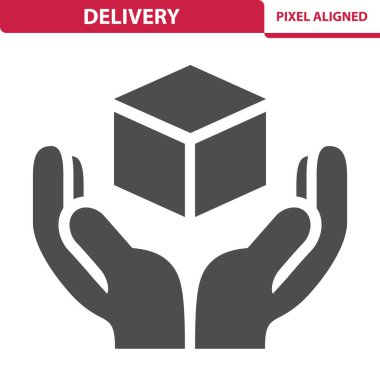 Teslimat Simgesi - EPS 10 vektör simgesi