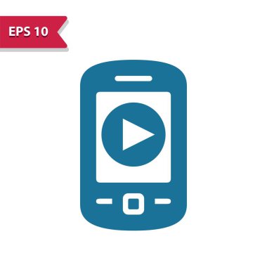 Akıllı Telefon Simgesi. Cep Telefonu, Telefon Simgesi