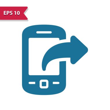 Akıllı Telefon Simgesi. Cep Telefonu, Telefon Simgesi