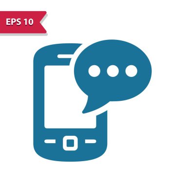 Akıllı Telefon Simgesi. Cep Telefonu, Telefon Simgesi