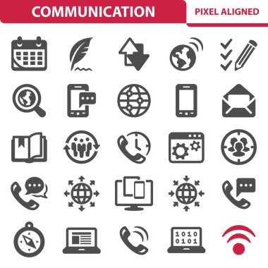 İletişim Simgeleri. Sosyal Ortam Simgesi Ayarları