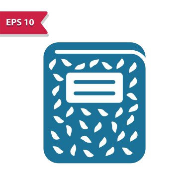 Not Defteri Simgesi - Profesyonel EPS 10 Vektör Simgesi