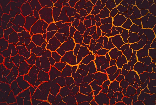 Red Crack Abstract Background — Fotografia de Stock