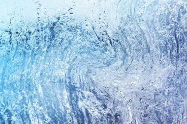 Pencere camına Frost buz kalıpları 