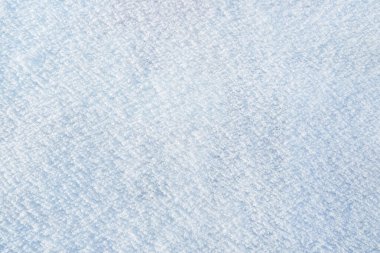 Kar dokusu. Yumuşaklık, saflık ve kış konsepti için de kullanışlı. 