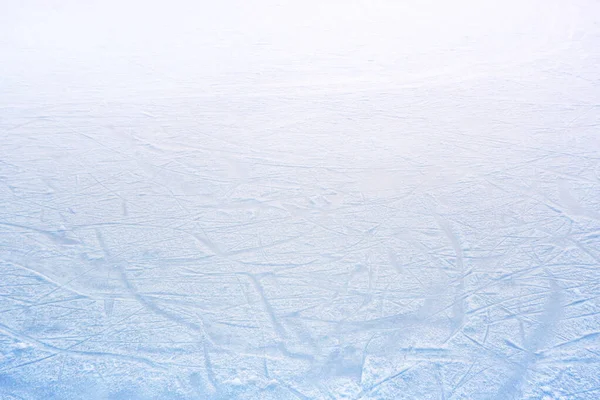 texture of the surface of the ice rink in the park