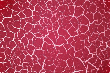Arkaplan için kırmızı çatlak dokusu