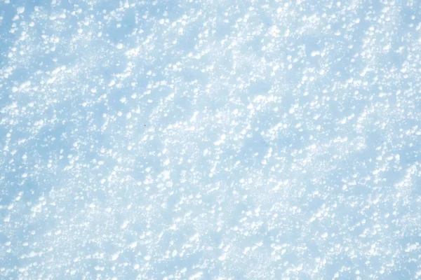 Pozadí Bílé Sněhové Textury Modrém Tónu — Stock fotografie