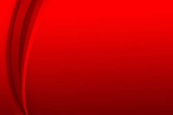 Abstract Red Fabric Satin Curve Texture Background — Stockfoto