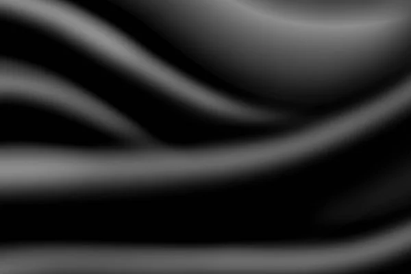 Abstract Black White Grey Curve Wave Fabric Background — Foto de Stock