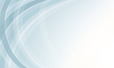 abstract blue green curves wave roundbackground