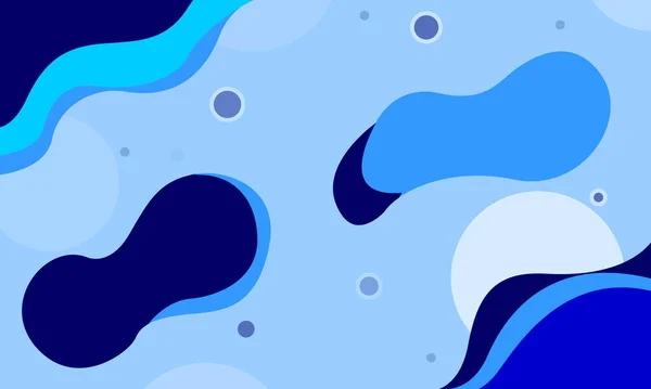 abstract blue fluid liquid shape wave background