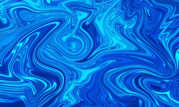 Голубая Краска Всплеск Акварели Абстрактный Фон — стоковое фото