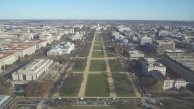 Washington DC, ABD - ABD Kongre Binası Noel sezonu boyunca