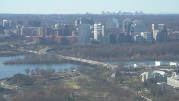 Rosslyn Virginia Usa Skyline Business Improvement District Washingtonu — Stock video