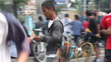 Dago Caddesi Bandung, Batı Java, Endonezya 'da Pazar Arabasız Günü Etkinliği - Performans, Cazibe ve Kalabalık