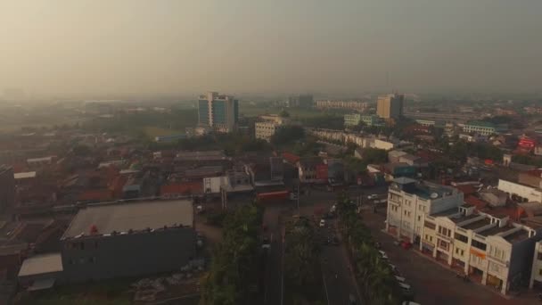 Cikarang Bekasi Indonesien Det Största Industriområdet Sydostasien — Stockvideo