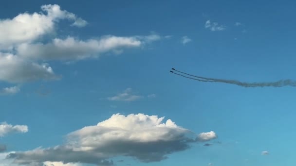 Addison Texas Juli 2022 Kaboom Town Juli Airshow — Stockvideo