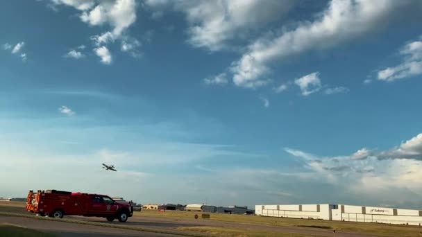 Addison Teksas Lipca 2022 Kaboom Town Lipca Pokazy Lotnicze — Wideo stockowe