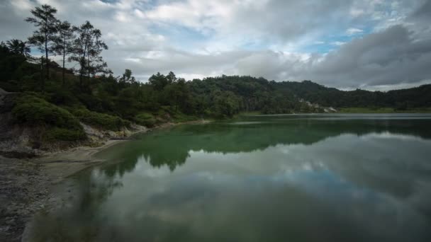 Time Lapse Volcanic Lake Linow Tomohon Manado North Sulawesi Indonesia — Αρχείο Βίντεο