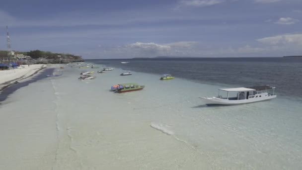Tanjung Bira Beach Bulukumba South Sulawesi Indonesia White Sand Tourists — ストック動画