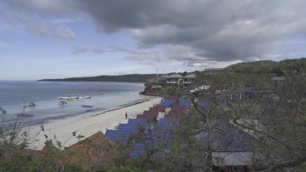 Tanjung Bira Beach Bulukumba South Sulawesi Indonesia White Sand Tourists — ストック動画