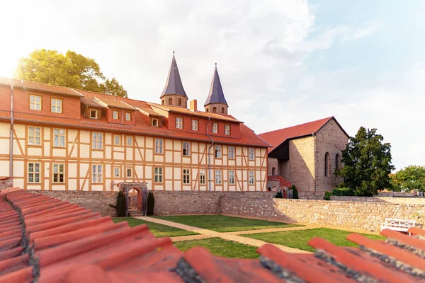 Prachtig Oud Klooster Van Duitse Stad — Stockfoto