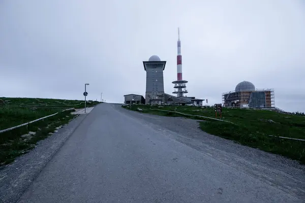 Antena Montanha Brocken Parque Nacional — Fotografia de Stock