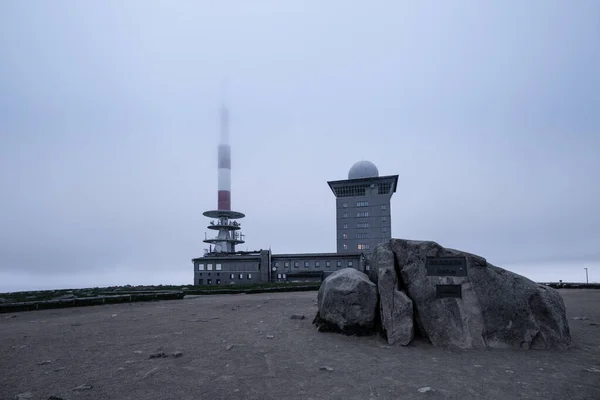 Antena Montanha Brocken Parque Nacional — Fotografia de Stock
