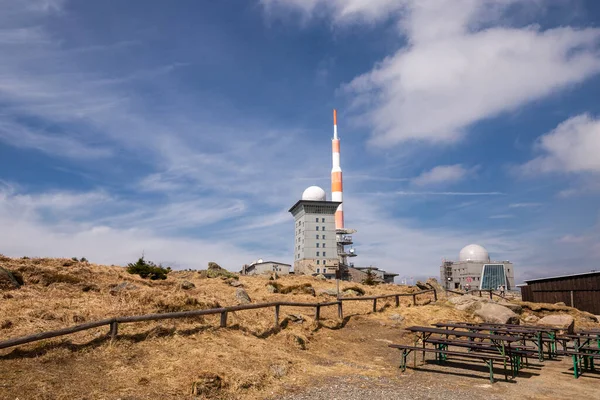 Antena Montanha Brocken Parque Nacional — Fotografia de Stock