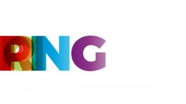 Fiyatlandırma kelimesi. Metin renkli gökkuşağı ile canlandırılmış pankart.