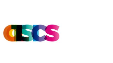 Lojistik kelimesi. Metin renkli gökkuşağı ile canlandırılmış pankart.