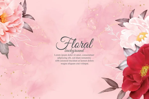 Maroon flower background Vector Art Stock Images | Depositphotos