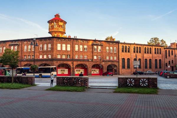Katowice Śląsk Polska Września 2021 Widok Plac Wyzwolenia Zabytkowej Dzielnicy — Zdjęcie stockowe
