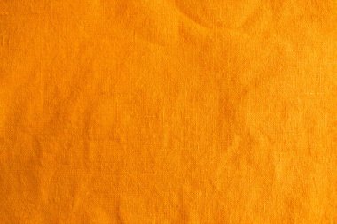 Sarı keten kumaş dokusu. Kırışmış kireç rengi saf keten kumaş arka plan. Doğal sarı keten dokusu. Yüksek kalite fotoğraf