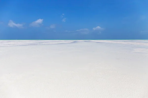 Amazing Beach White Sand Zanzibar Tanzania — Stock Photo, Image