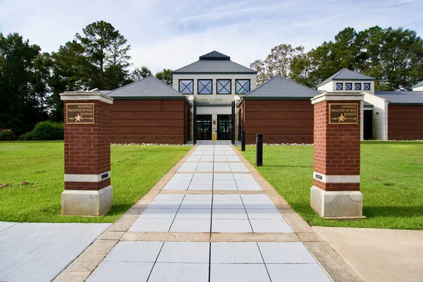 Andersonville Georgia Andersonville National Historic Site National Prisoner War Museum — Stok fotoğraf