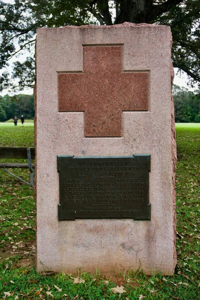 Andersonville Georgia Clara Barton Memorial Founder American Red Cross Identified — стоковое фото