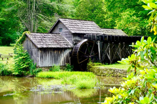 Mabry Mill Blue Ridge Parkway Lizzy Mabry Built Mill Ground — Stock Photo, Image