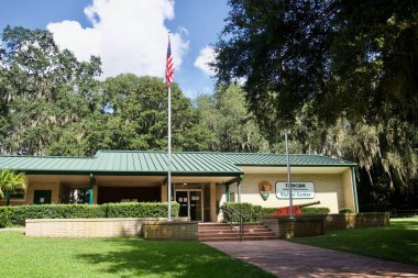 Jacksonville, Florida: Timucuan Preserve Visitor Center at Fort  Caroline National Memorial. National Park Service Ranger Station for Timucuan Ecological and Historic Preserve. 