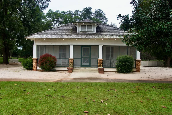 Plains Georgia Jimmy Carter National Historic Site Front Exterior View — Stock fotografie