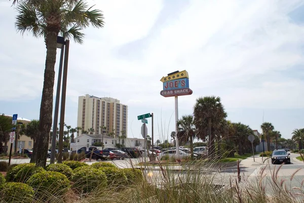Jacksonville Beach Florida Usa Joe Crab Shack Pablo Towers Apartments — Foto Stock