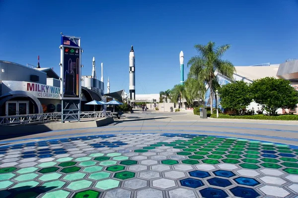 Космический Центр Кеннеди Флорида Сша Nasa Central Смотрит Сторону Royal — стоковое фото